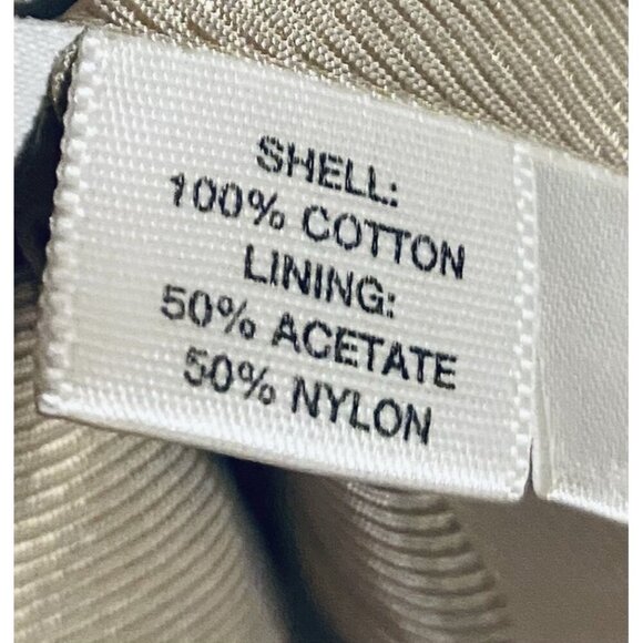 LOFT Jacket Womens Medium Geo Print Car Coat Button Up Lined Retro Y2K Preppy - Picture 5 of 6